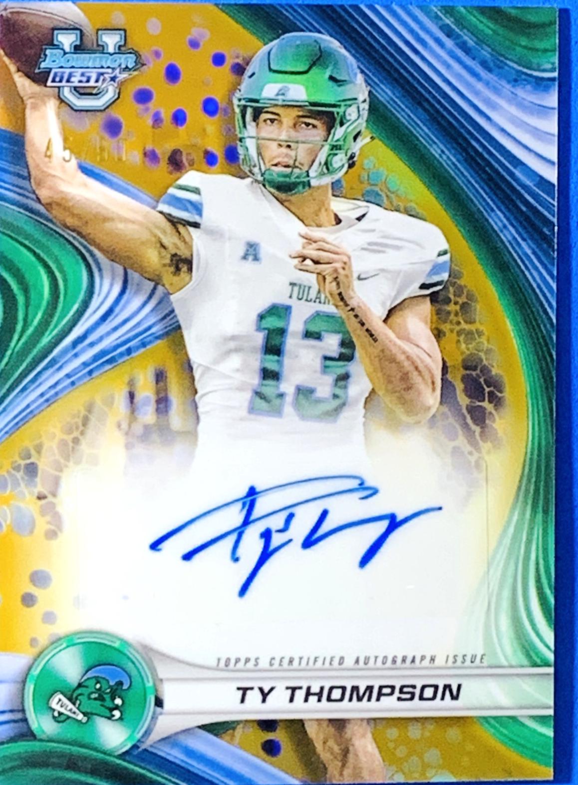 Ty Thompson [Gold] #BOA-TT