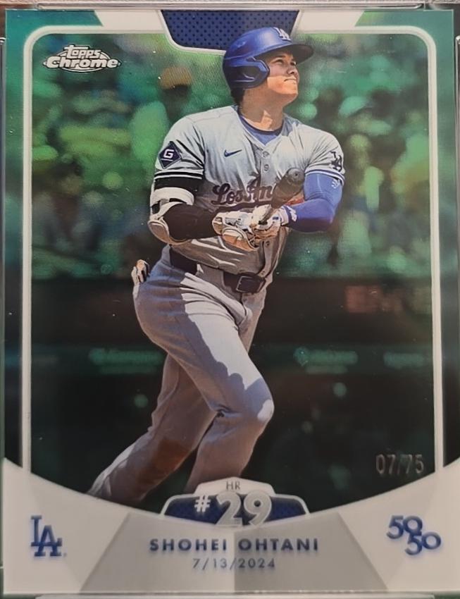Shohei Ohtani [Aqua Refractor] #HR50