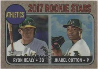Athletics 2017 Rookie Stars: Ryon Healy / Jharel Cotton