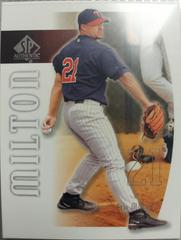 Eric Milton #31 Baseball Cards 2002 SP Authentic Prices