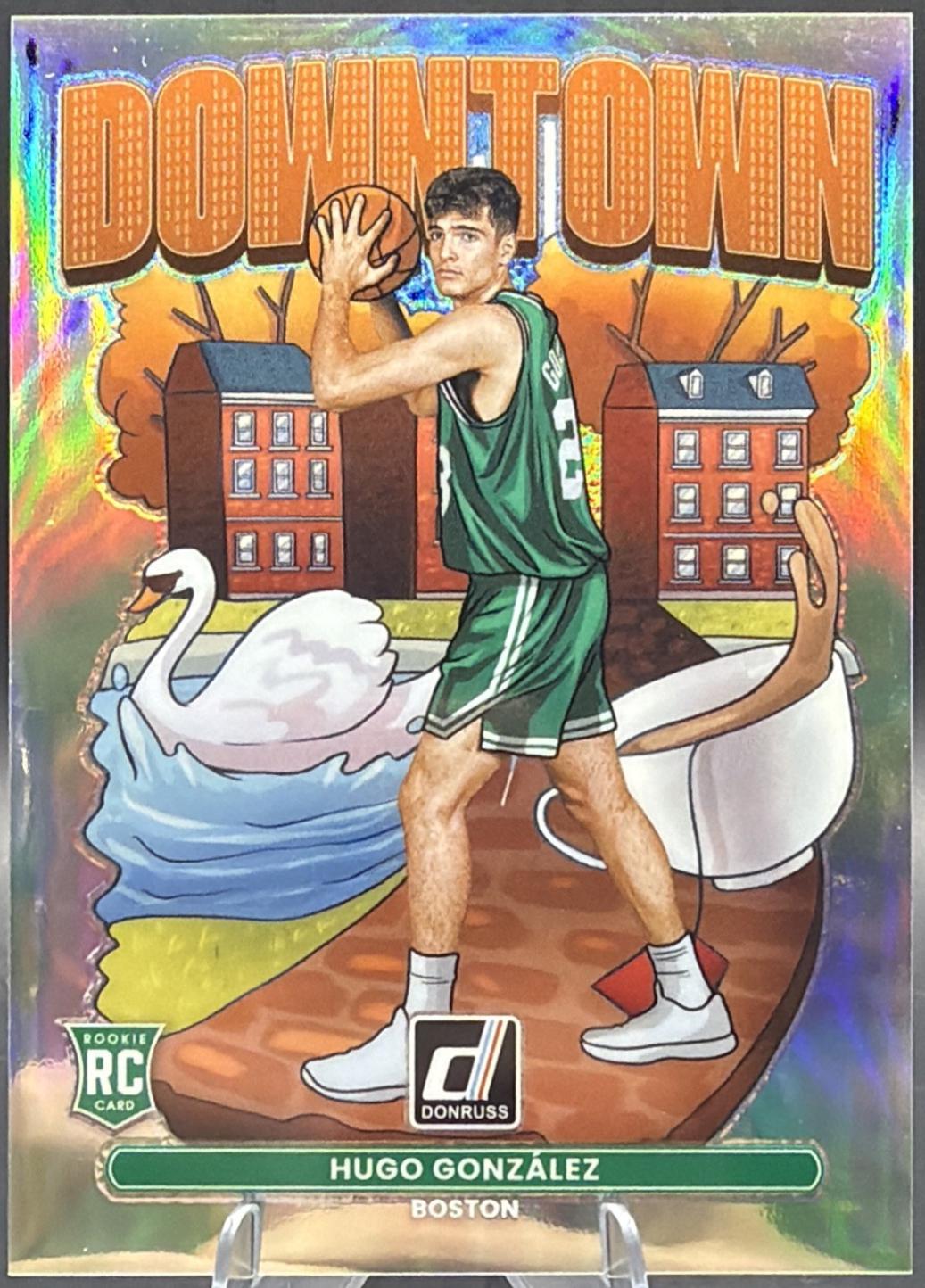 Hugo Gonzalez #6 2025 Panini Donruss Downtown Basketball