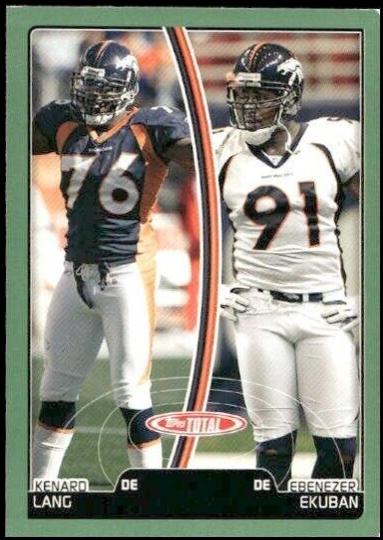 Ebenezer Ekuban, Kenard Lang #292