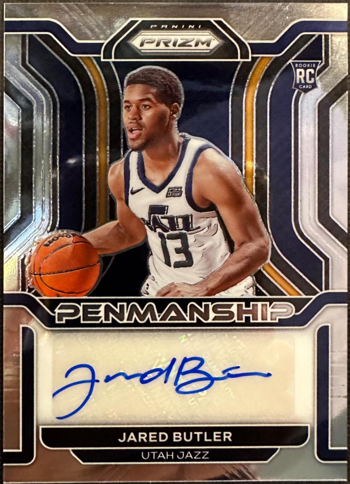 Jared Butler #RP-JBT Basketball Cards 2021 Panini Prizm Rookie Penmanship