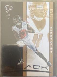 Julio Jones #8 Football Cards 2019 Panini Black
