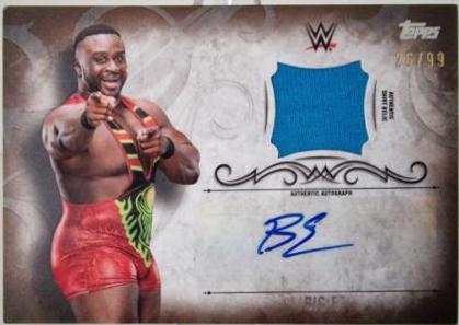 Big E #UA-BE Wrestling Cards 2016 Topps WWE Undisputed Autographs