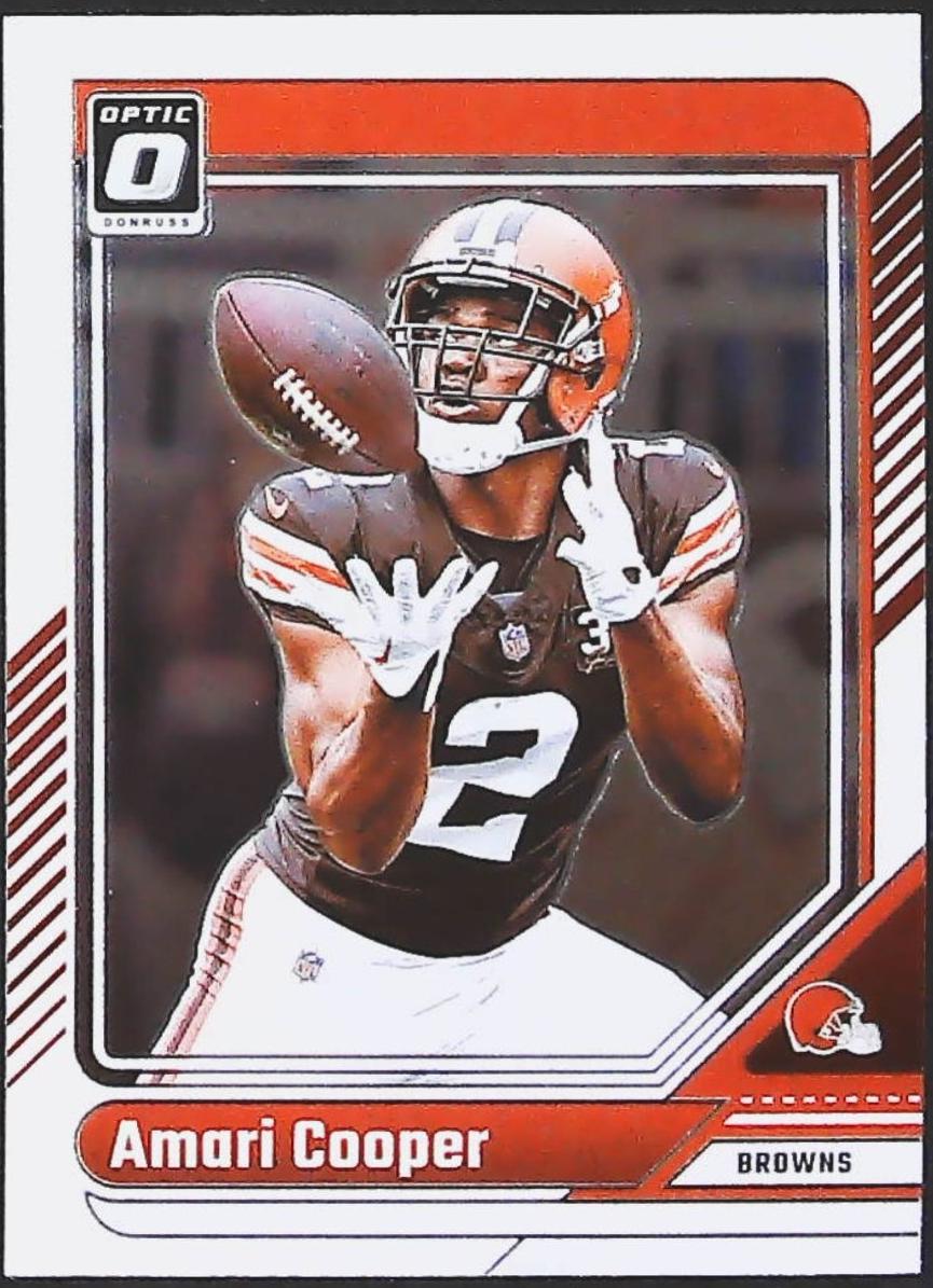 Amari Cooper #47 Football Cards 2024 Panini Donruss Optic