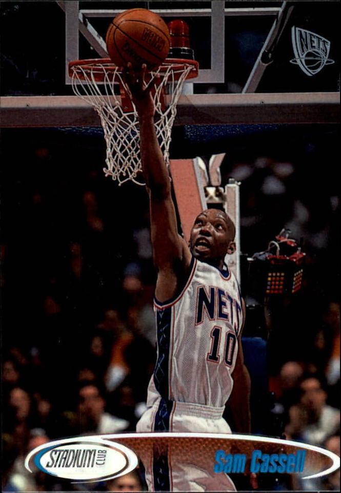 Sam Cassell #8 Basketball Cards 1998 Stadium Club
