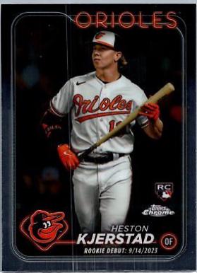 Heston Kjerstad #USC120 Baseball Cards 2024 Topps Chrome Update