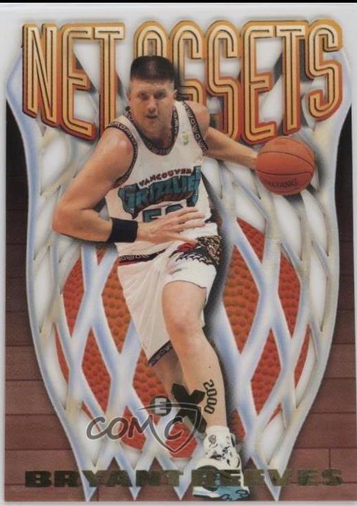 Bryant Reeves #15 Basketball Cards 1996 Skybox E X2000 Net Assets