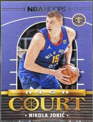 Nikola Jokic #8 Basketball Cards 2021 Panini Hoops High Court
