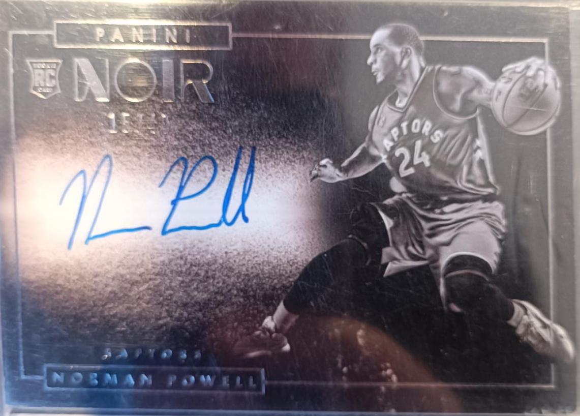 Norman Powell #NB-NPW Basketball Cards 2015 Panini Noir Spotlight Signatures