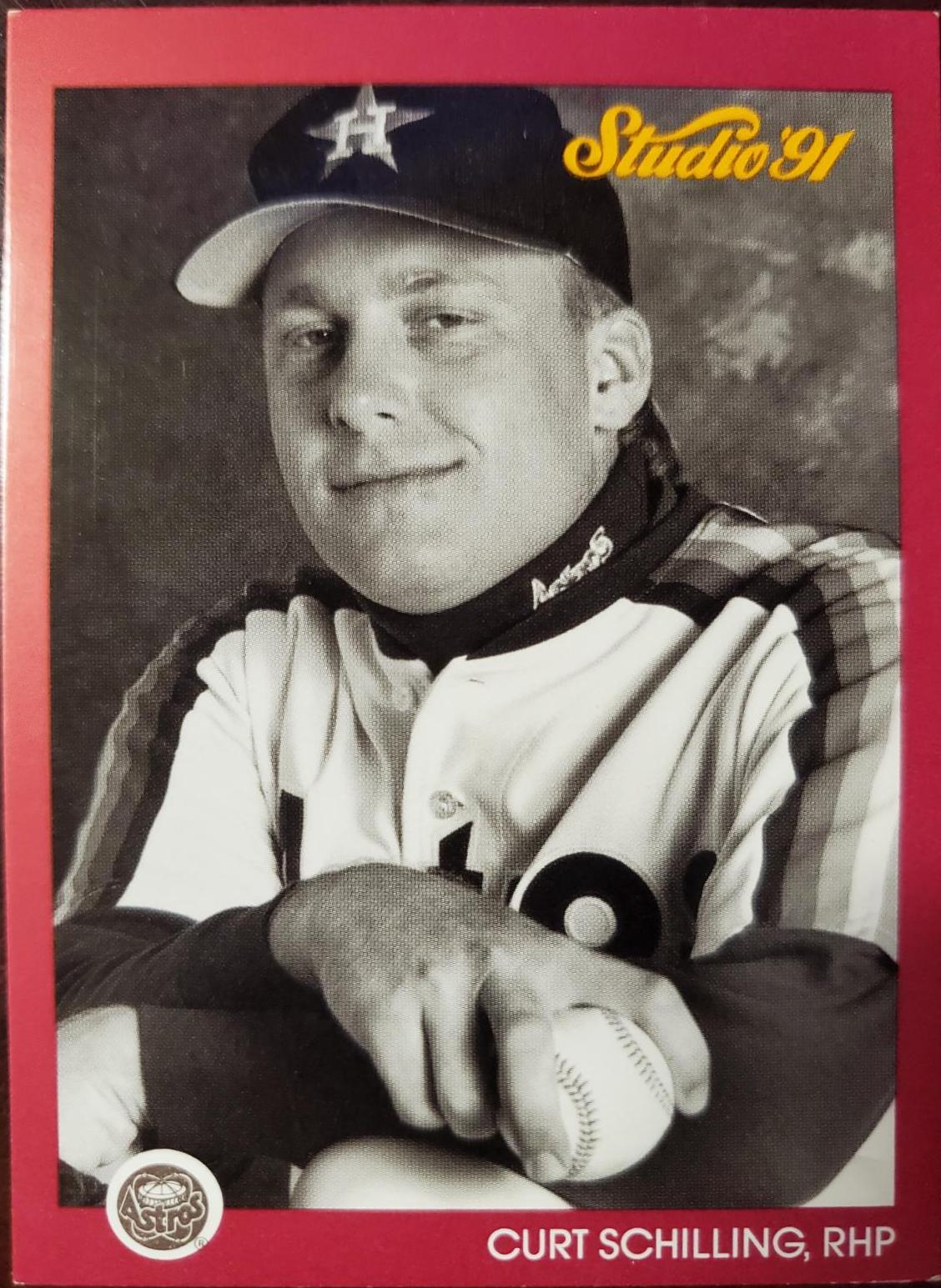Curt Schilling #179 Baseball Cards 1991 Studio