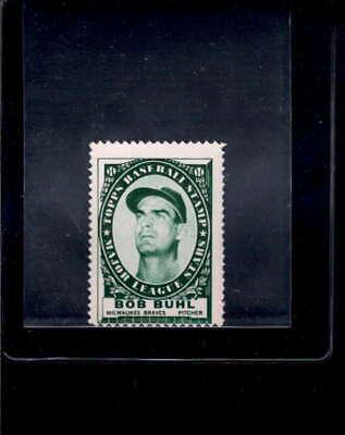 Bob Buhl Baseball Cards 1961 Topps Stamps