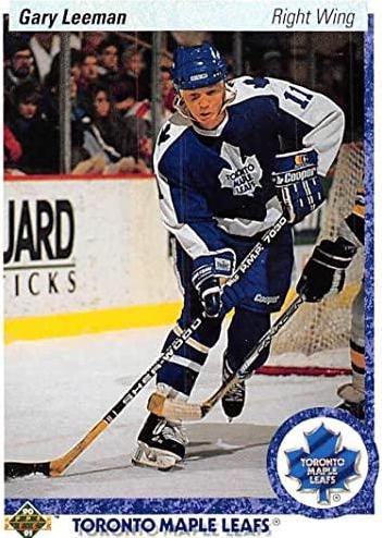 Gary Leeman #243 Hockey Cards 1990 Upper Deck