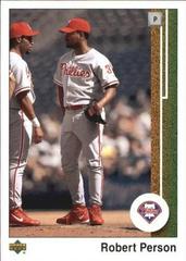 Robert Person #155 Baseball Cards 2002 Upper Deck Prices