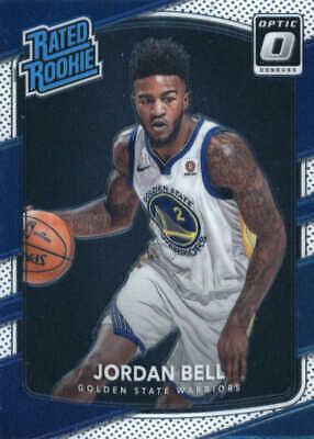 Jordan Bell #163 Basketball Cards 2017 Panini Donruss Optic