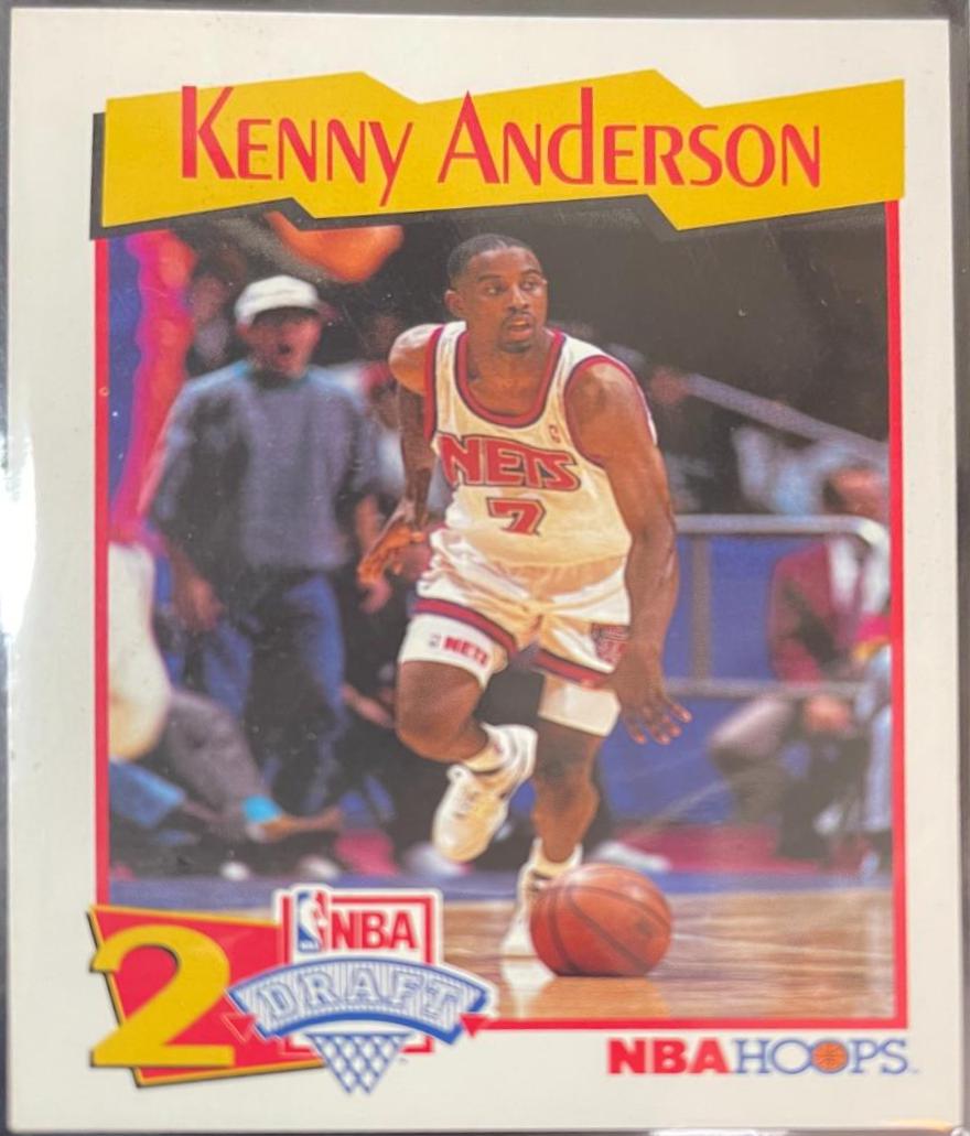 Kenny Anderson #50 Basketball Cards 1991 Hoops