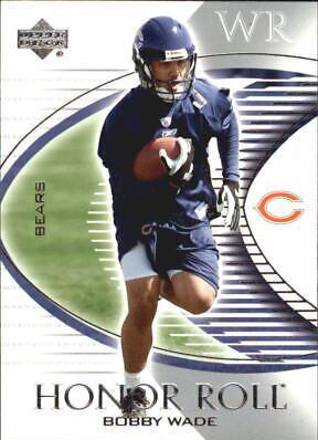 Bobby Wade #12 Football Cards 2003 Upper Deck Honor Roll