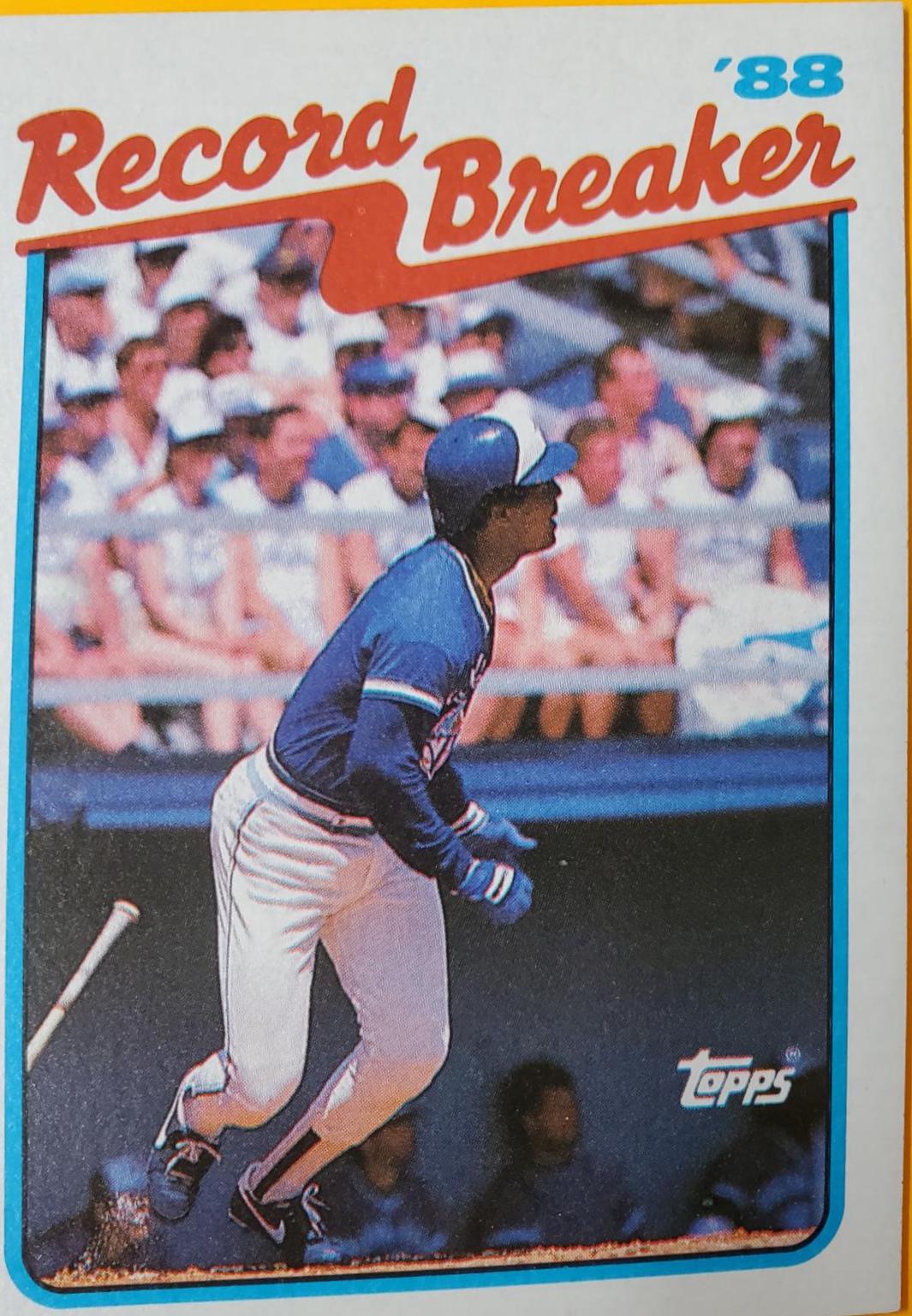 George Bell #1 Baseball Cards 1989 Topps Tiffany