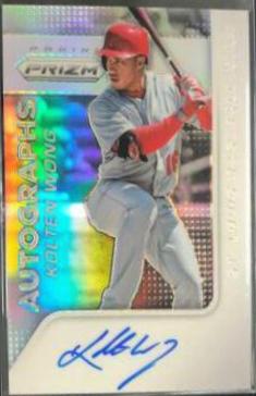 Kolten Wong #13 Baseball Cards 2015 Panini Prizm Autograph Prizms