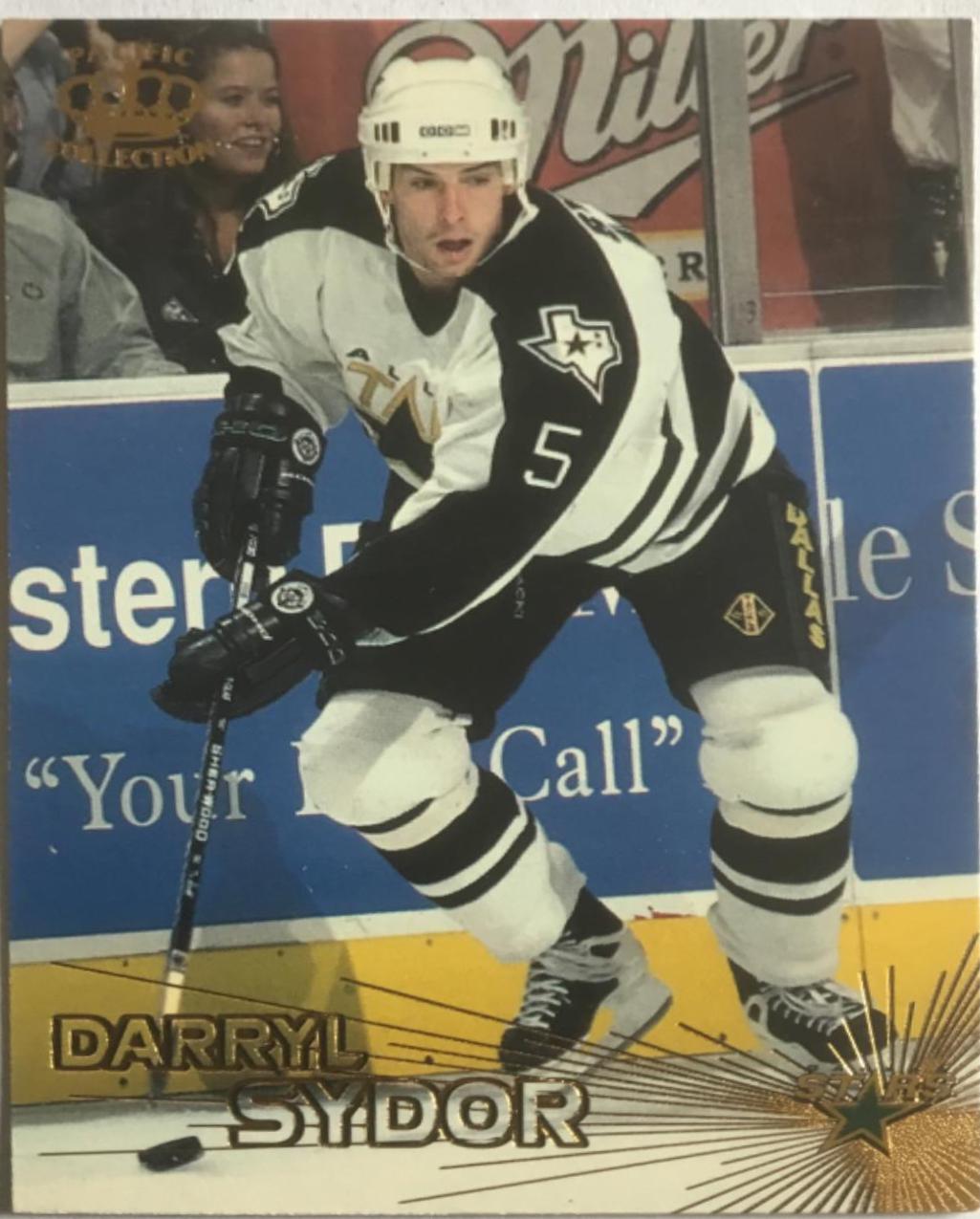 Darryl Sydor #48 Hockey Cards 1997 Pacific Crown