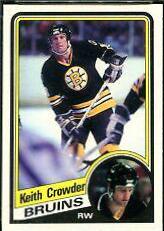 Keith Crowder #2 Hockey Cards 1984 O-Pee-Chee