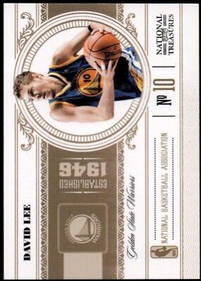 David Lee #31 Basketball Cards 2010 Panini National Treasures