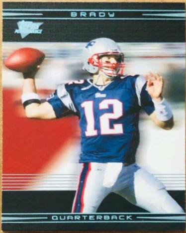 Tom Brady #7 Football Cards 2007 Topps Performance