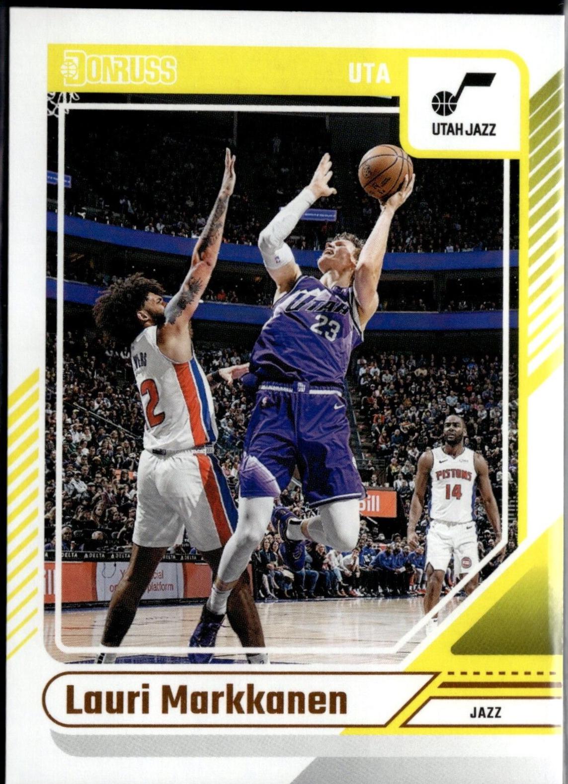 Lauri Markkanen #89 Basketball Cards 2024 Panini Donruss