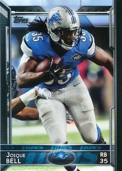 Joique Bell #7 Football Cards 2015 Topps