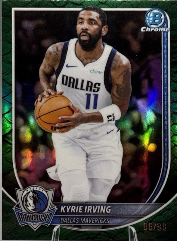 Kyrie Irving [Reptilian Green Refractor] #BCV-130