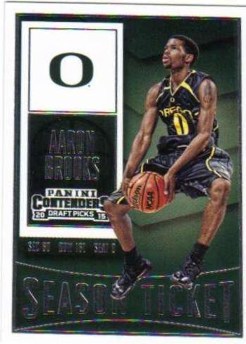 Aaron Brooks #1 Basketball Cards 2015 Panini Contenders Draft Picks