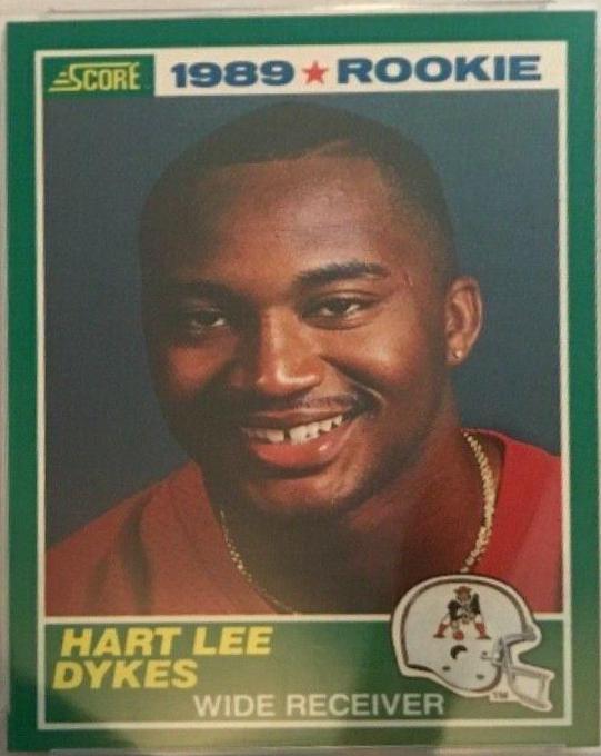 Hart Lee Dykes #261 Football Cards 1989 Panini Score
