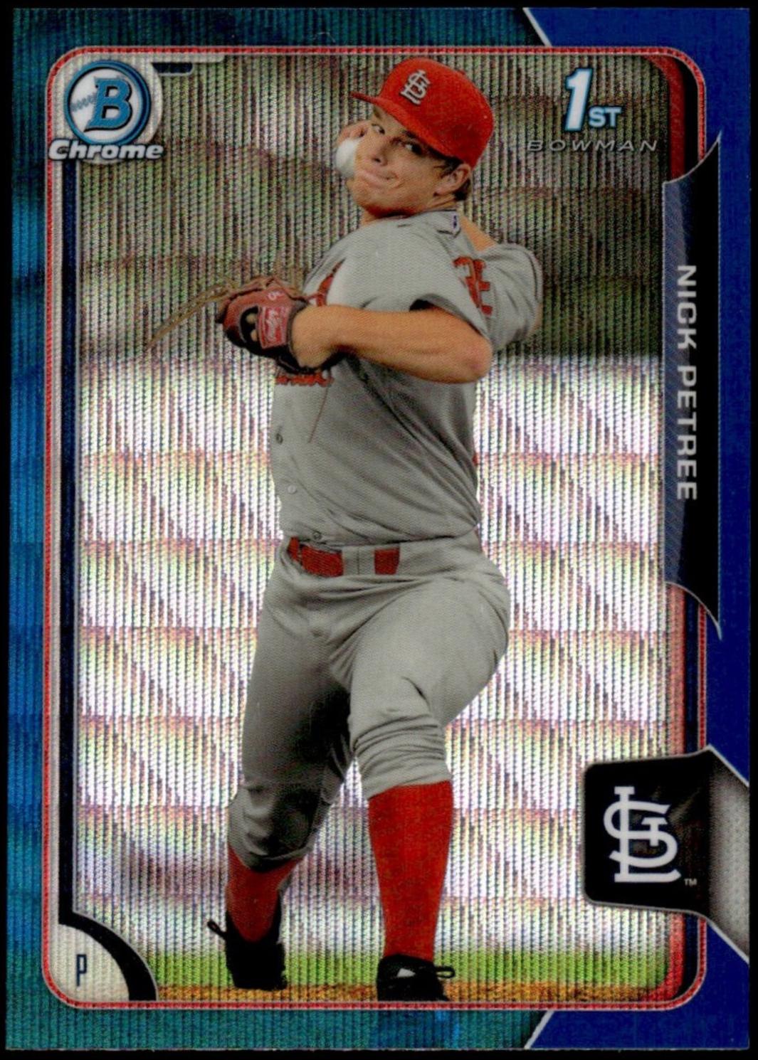 Nick Petree [Blue Wave Refractor] #BCP84