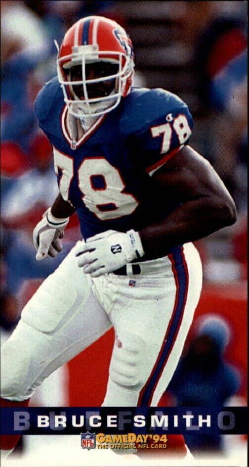 Bruce Smith #41 Football Cards 1994 Fleer Gameday
