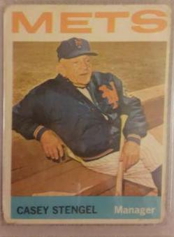 Casey Stengel #324 1964 Venezuela Topps Baseball