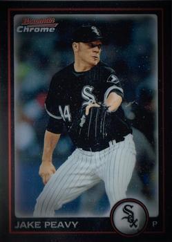Jake Peavy #8 Baseball Cards 2010 Bowman Chrome
