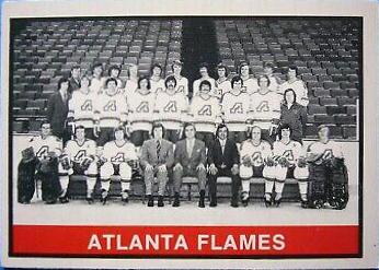 Atlanta Flames #377 1974 O Pee Chee Hockey