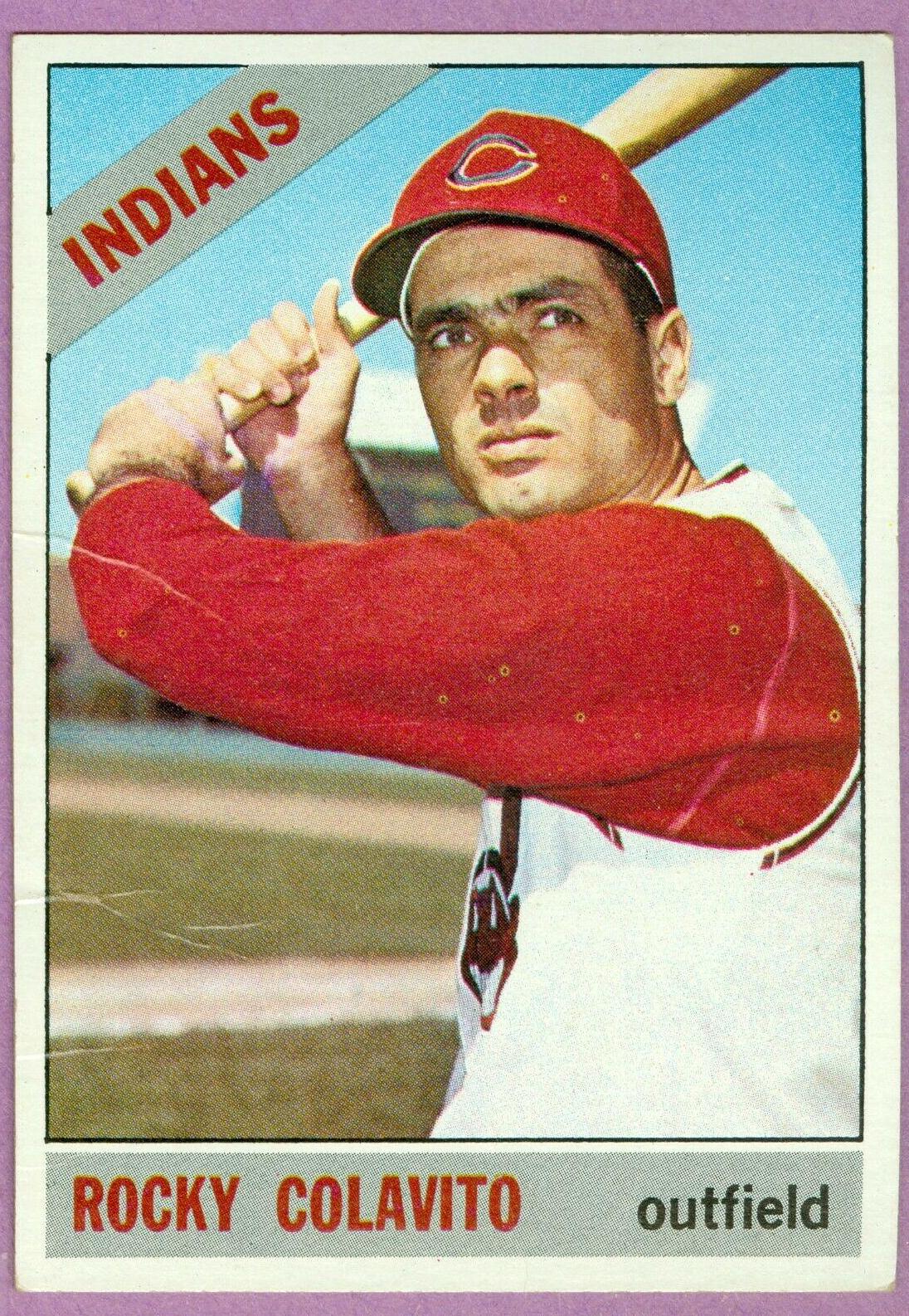 Rocky Colavito #150 Baseball Cards 1966 Topps