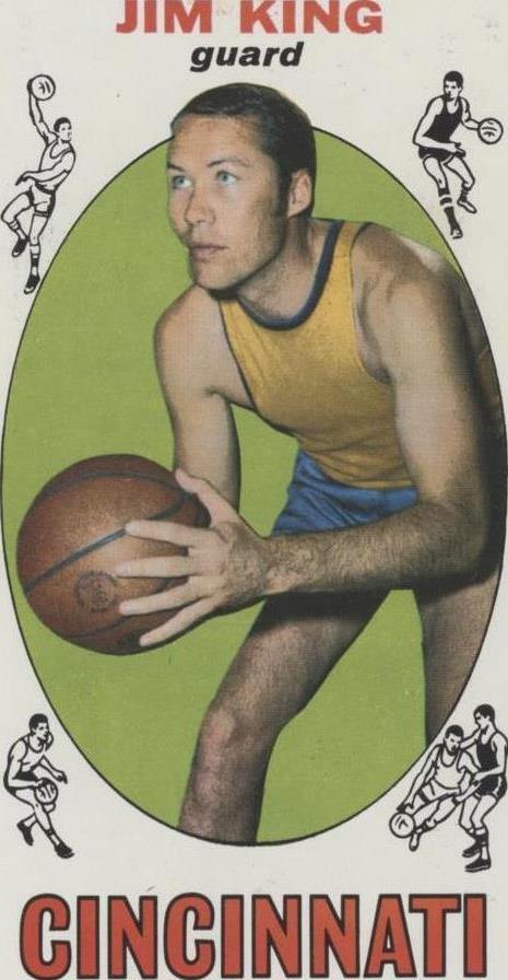 Jim King #66 Basketball Cards 1969 Topps