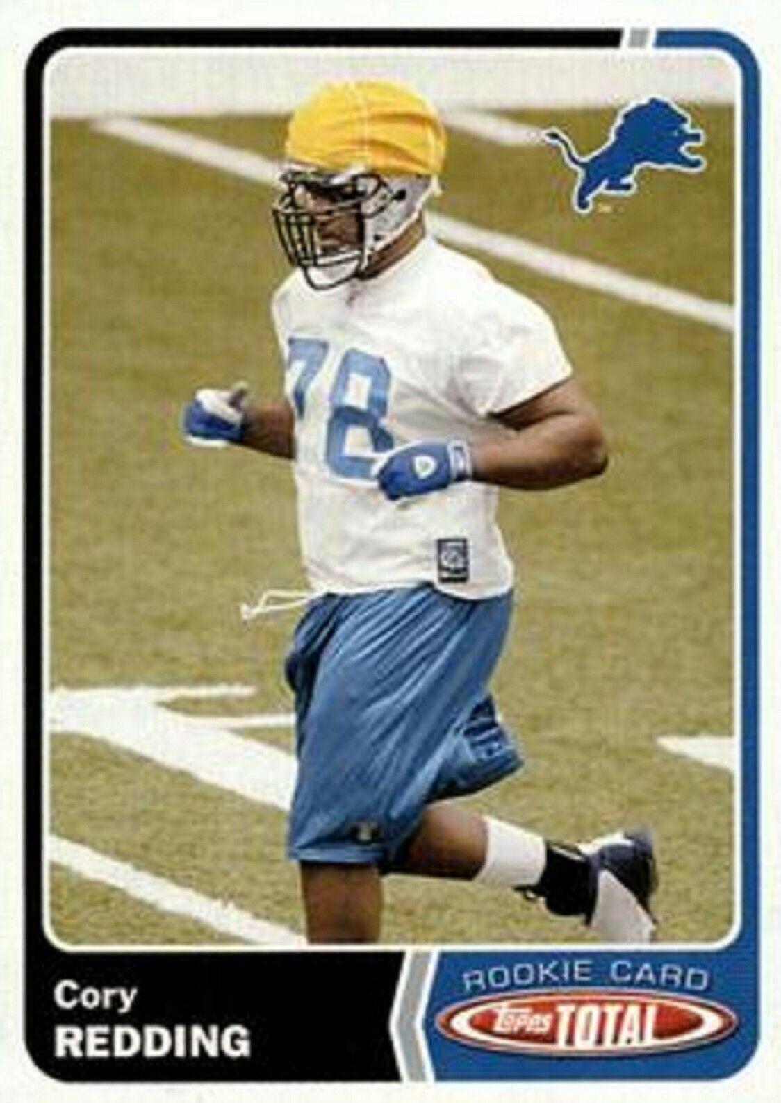 Cory Redding #522 Football Cards 2003 Topps Total