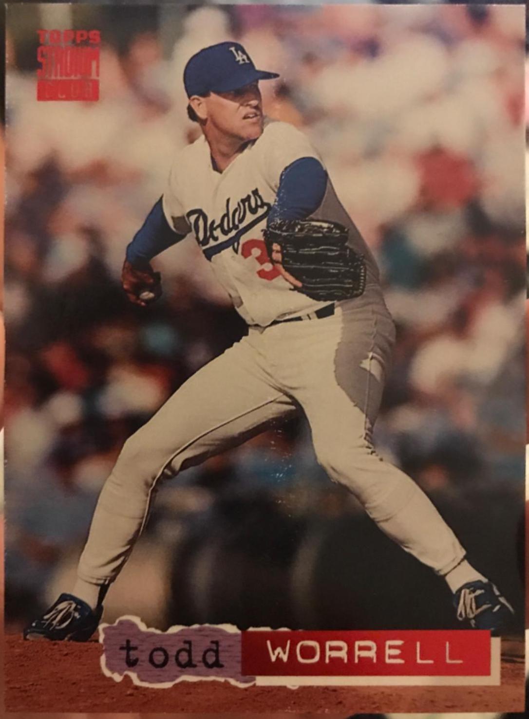 Todd Worrell #612 Baseball Cards 1994 Stadium Club