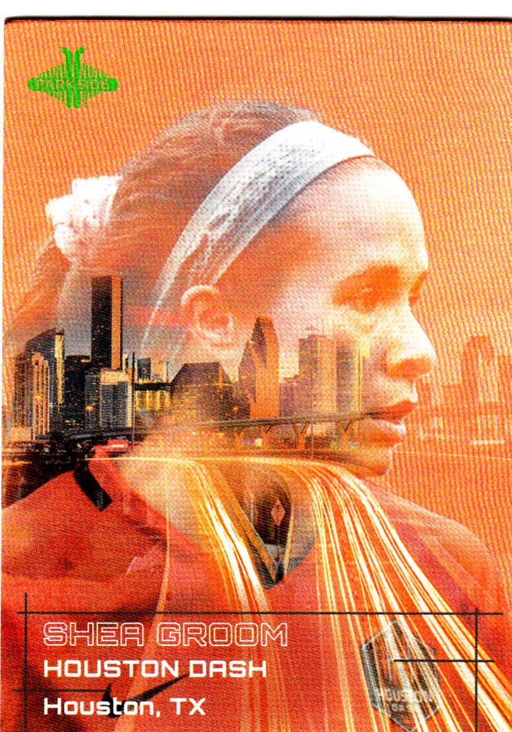Shea Groom #C5 2022 Parkside Nwsl Cityscapes Soccer