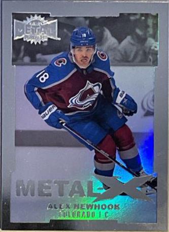 Alex Newhook #MX-58 Hockey Cards 2021 Skybox Metal Universe X