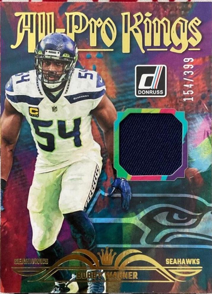 Bobby Wagner #APK-13 Football Cards 2023 Panini Donruss All Pro Kings