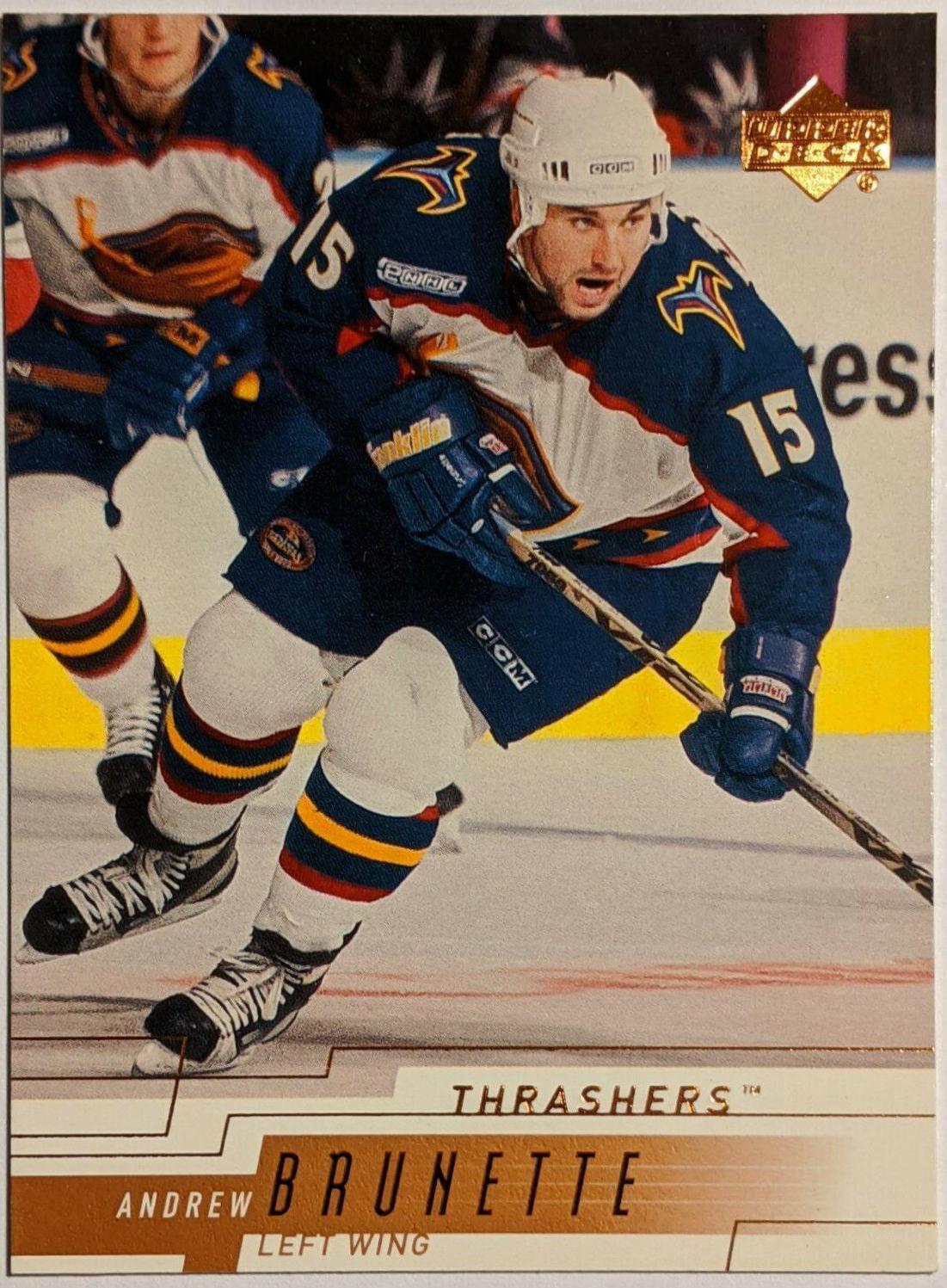 Andrew Brunette #8 Hockey Cards 2000 Upper Deck