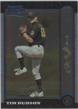 Tim Hudson #375 Baseball Cards 1999 Bowman Chrome Gold