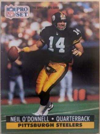Neil O'Donnell #845 Football Cards 1991 Pro Set