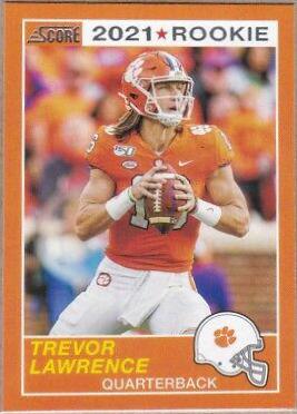 Trevor Lawrence #58 Football Cards 2021 Panini Chronicles Draft Picks