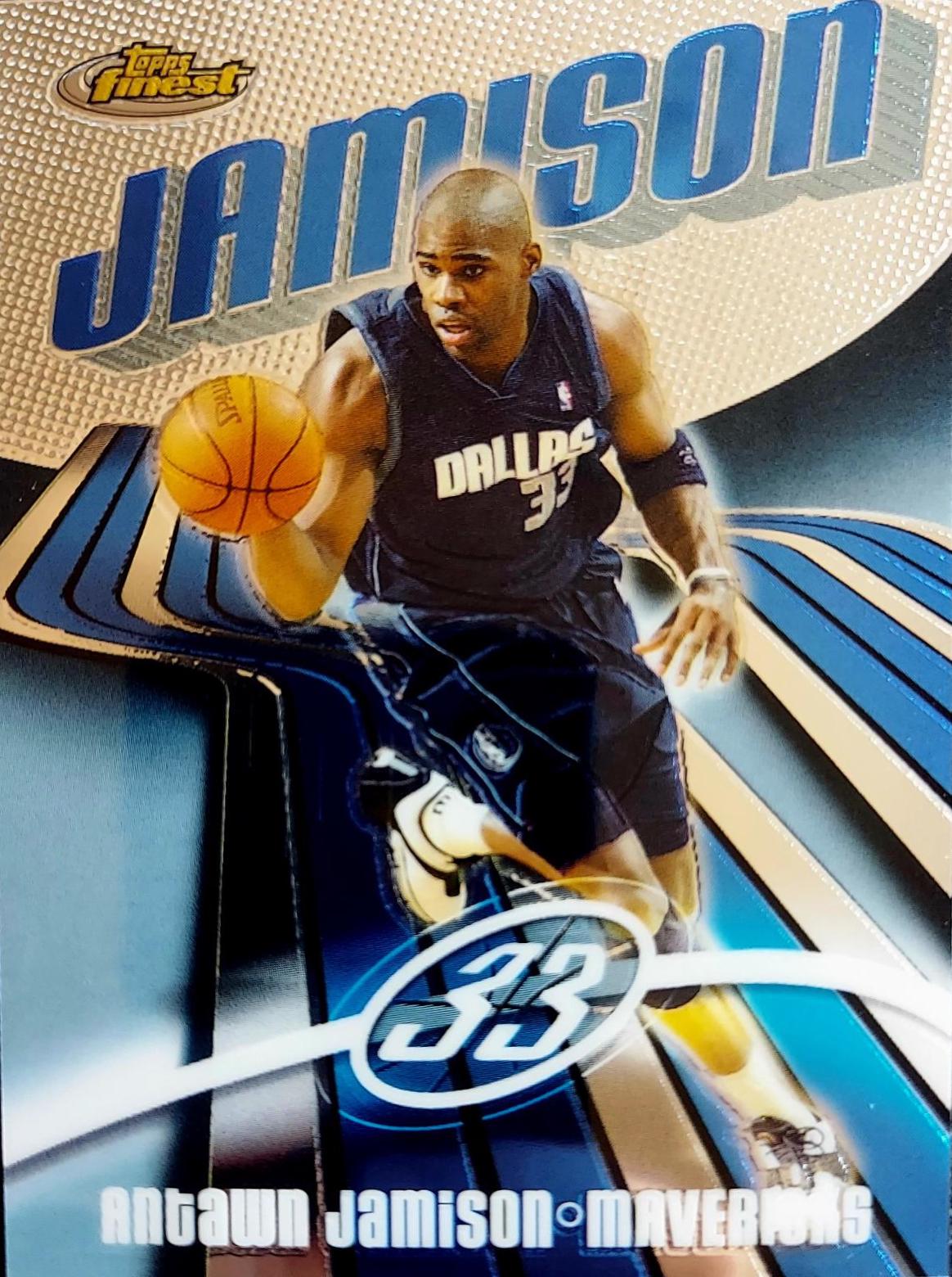 Antawn Jamison #33 Basketball Cards 2003 Finest